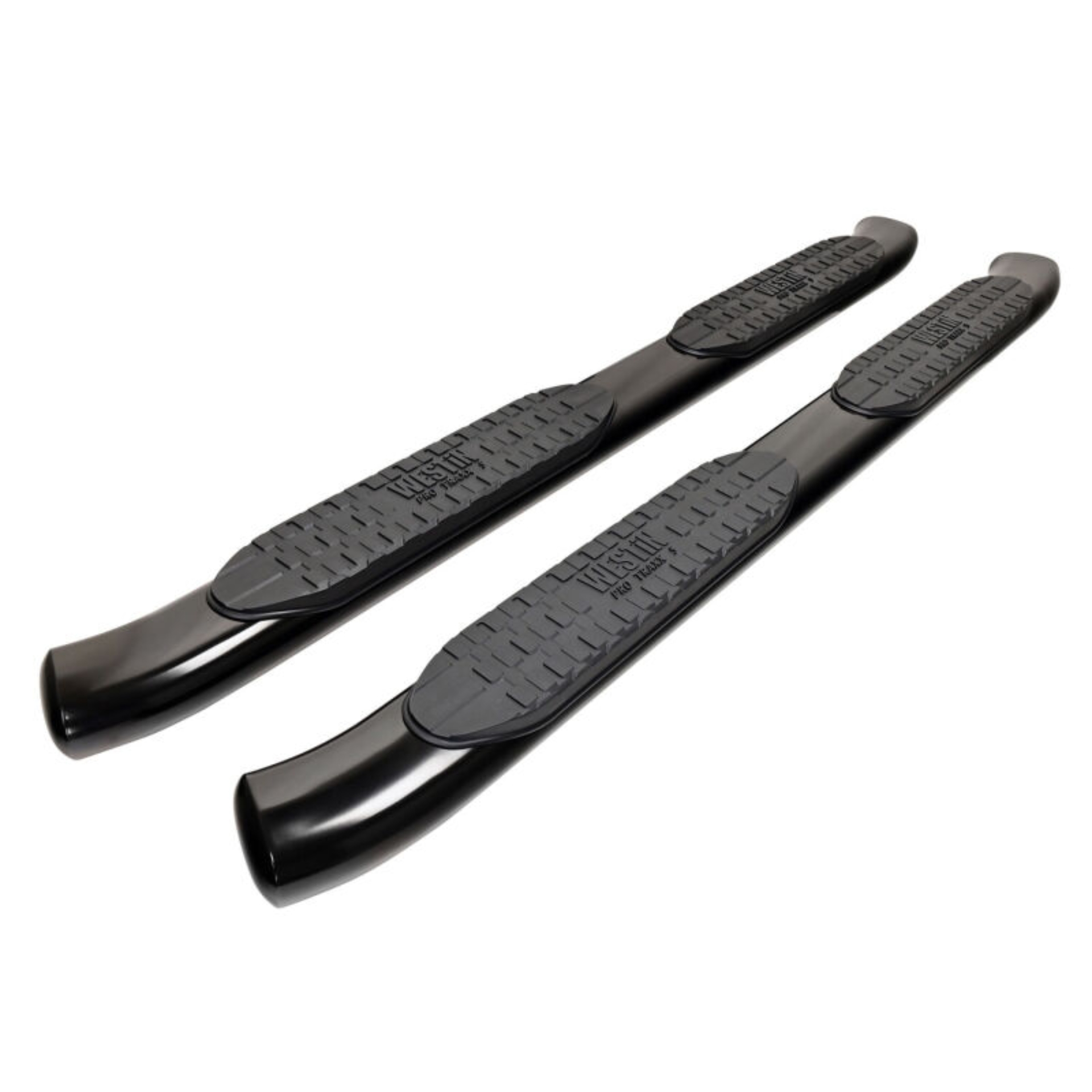 Picture of Westin 2025 Toyota 4Runner PRO TRAXX 5 Oval Nerf Step Bars - Semi-Gloss Black