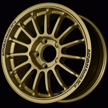 Picture of Advan RC-4 15x6.5 / +38 Offset / 4x100 / 63mm Bore / Rally Gold