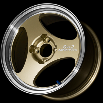 Picture of Advan ONI2 15x6.0 / +45 Offset / 4x100 / 63mm Bore / Machining and Champagne Gold