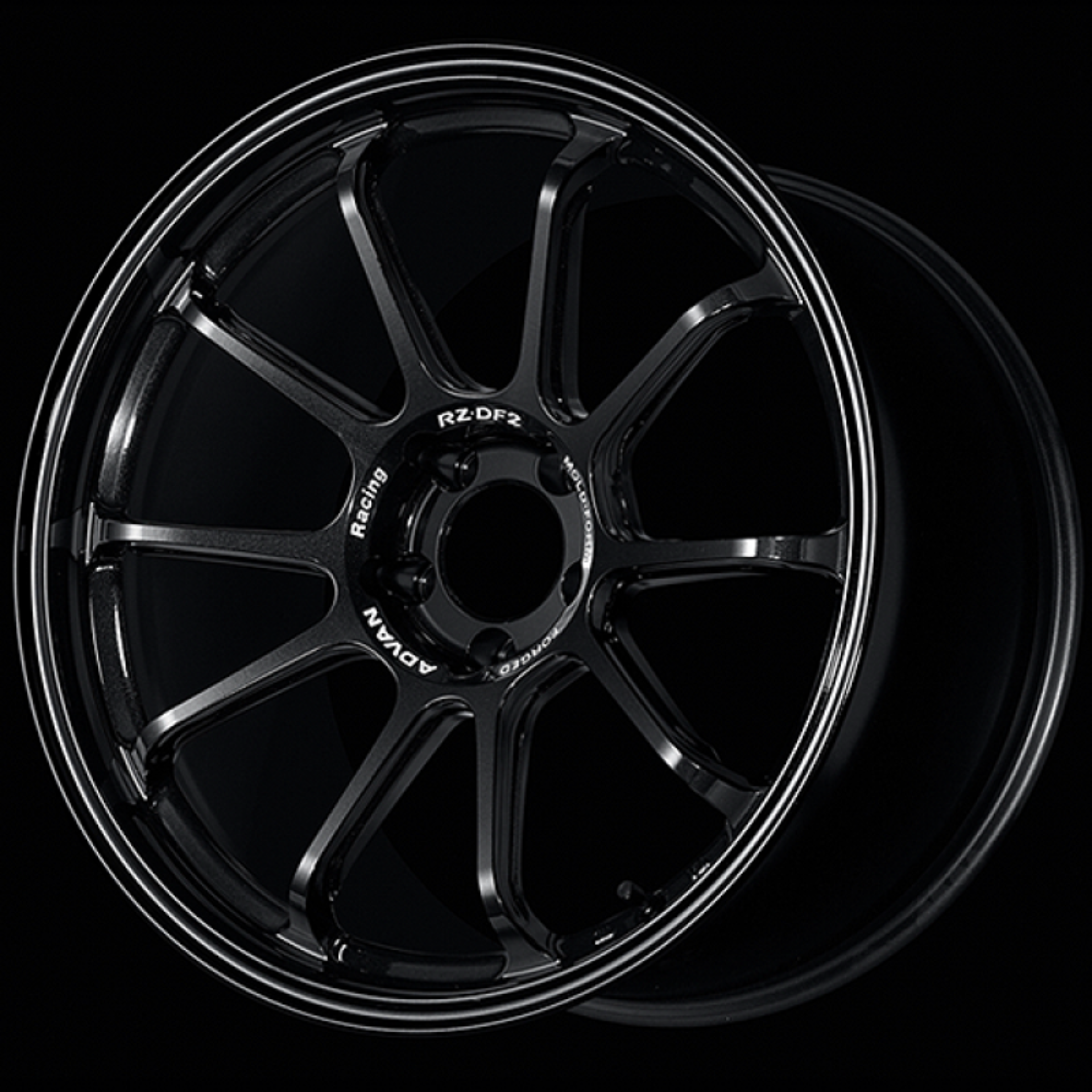 Picture of Advan RZ-DF2 20x11.0 / +35 Offset / 5x112 / 66.5mm Bore / Racing Titanium Black