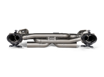 Picture of Akrapovic Porsche 911 Carrera /S/4/4S/GTS/Cabriolet/Targa/Dakar (992) Slip-On Line Titanium Exhaust
