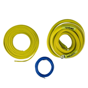 Picture of DS18 0-GA Amplifier Install Kit Advance- Yellow