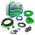 Picture of DS18 0-GA Amplifier Install Kit Advance- Green
