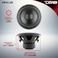 Picture of DS18 12in 750 Watts RMS 2 ohm DVC ZR Subwoofer