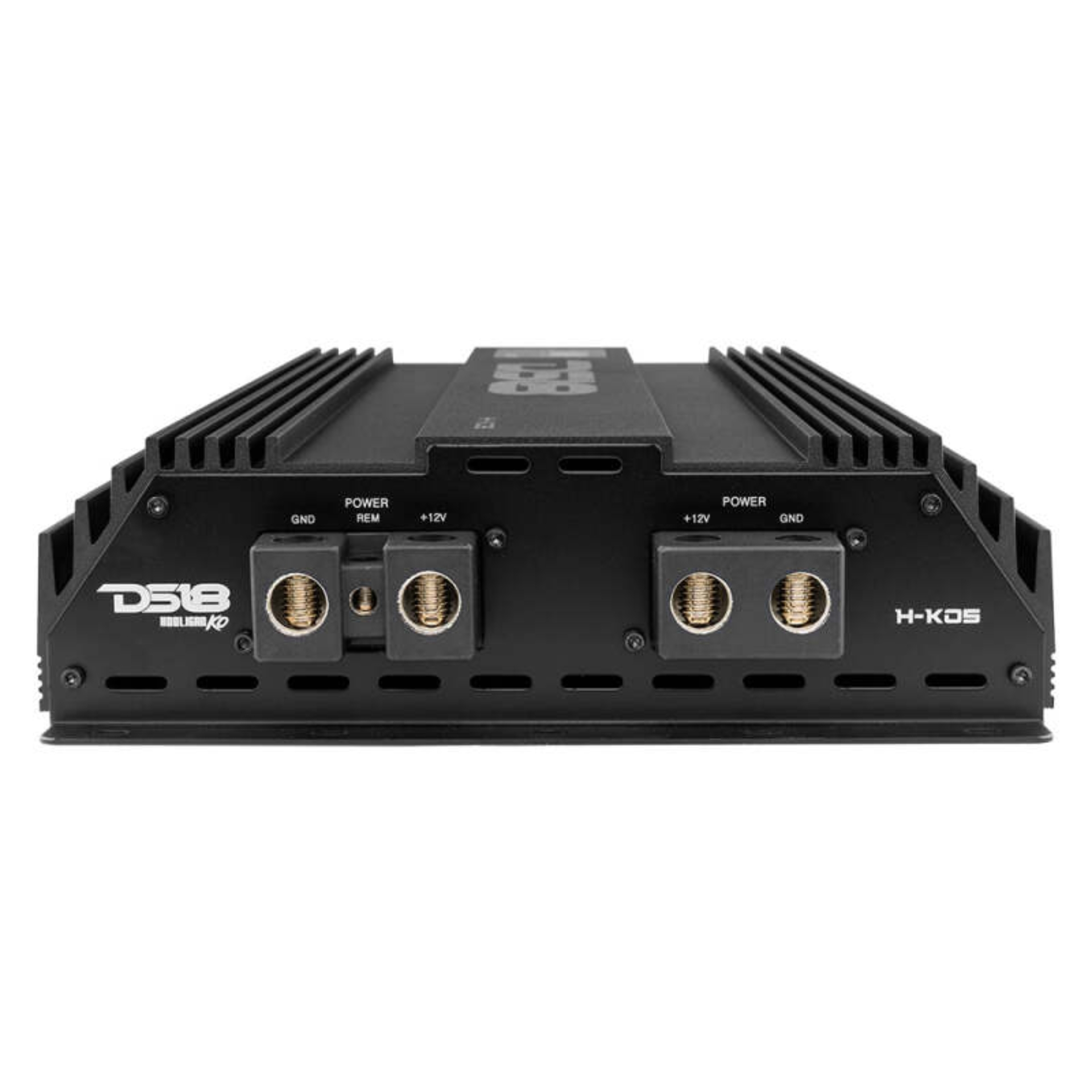 Picture of DS18 1-Channel Amp 9200 Burst/0.5ohm 5000/1ohm 3500/2ohm 2200/4ohm Watts RMS w/ Voltmeter Black