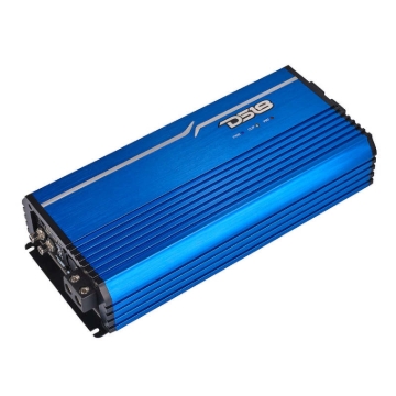 Picture of DS18 1-Channel Amp Class D Full-Range Monoblock 5000 Watts RMS/1ohm DPIV1/0 Terminals Included Blue