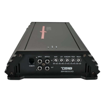 Picture of DS18 1-Channel Class D Amplifier 1500/1ohm 950/2ohm 550/4ohm Watts RMS