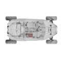 Picture of DS18 2018-24 Can-Am Maverick 12in Subwoofer Enclosure Passenger Side PSW12.4D Included