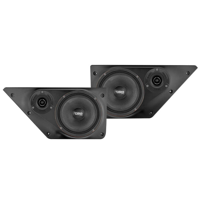 Picture of DS18 21-25 Ford Bronco Front Door Pnls Fit Most 2x 6.5in Speakers 2x 3.8in Tweeters Speaker Not Incl