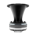Picture of DS18 2in Bolt-On Throat 35 Degree 4.84in Depth Black Aluminum