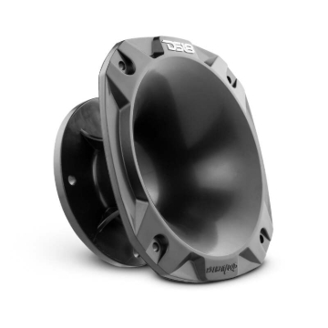 Picture of DS18 2in Short Bolt-On Throat Horn 57 Degree 2.6in Depth Black Plastic