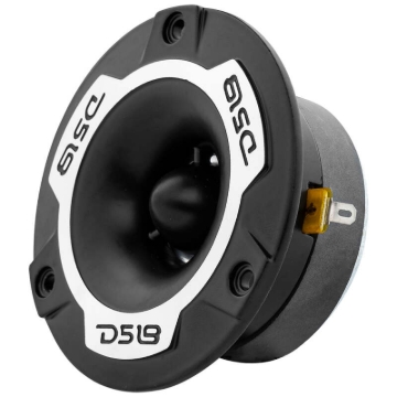 Picture of DS18 3.8in Super Bullet Tweeter 120 Watts RMS 1in Aluminum Vc 4 ohm Silver