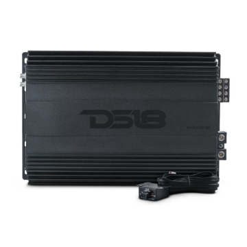 Picture of DS18 4-Channel Amp 2x 1000/4ohm Bridge 4 x 550/2ohm 4 x 300/4ohm Watts RMS Black