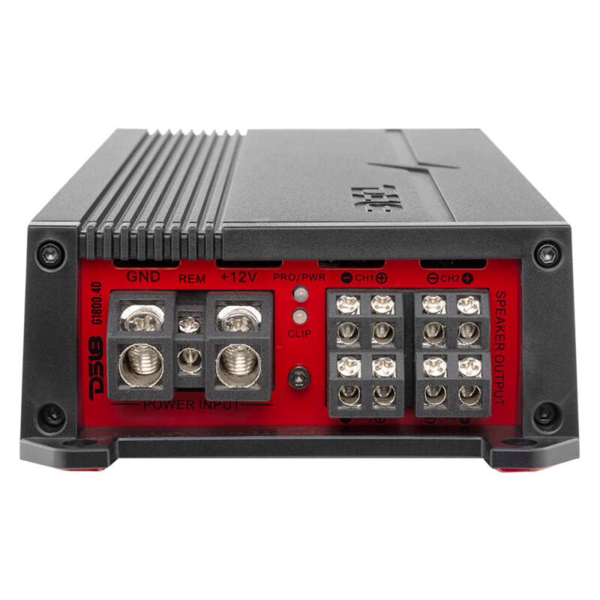 Picture of DS18 4-Channel Amplifier 2x 430/4ohm Bridge 4 x 230/2ohm 4 x 150/4ohm Watts RMS