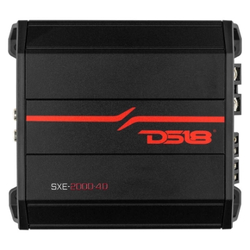 Picture of DS18 4-Channel SXE Amplifier Class D 2x 320/4ohm Bridge 4 x 160/2ohm 4 x 100/4ohm Watts RMS- Black