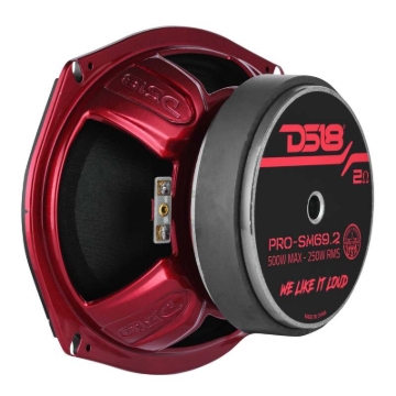Picture of DS18 6x9in 250 Watts RMS 2 ohm Mid-Range Loudspeaker Shallow