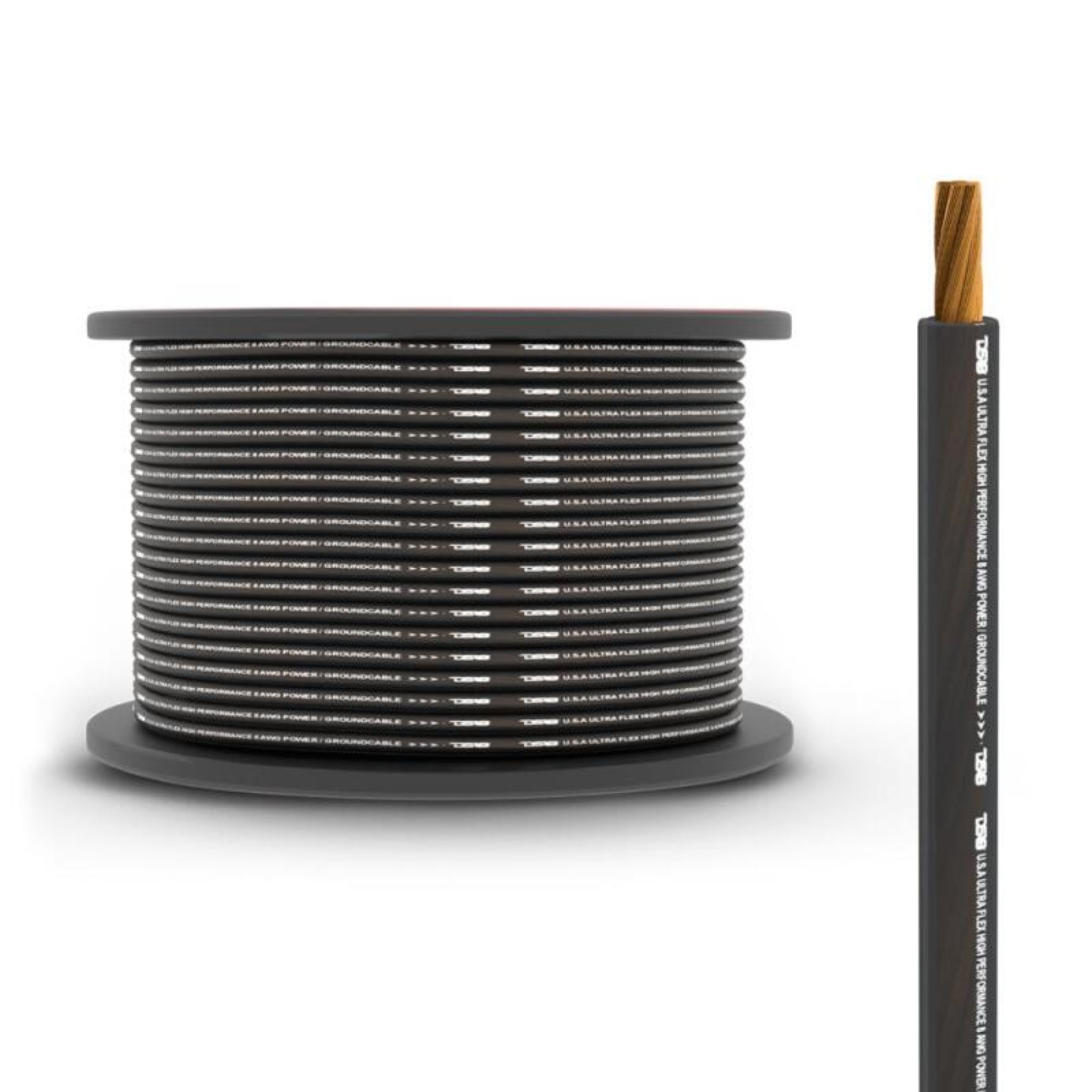 Picture of DS18 8-GA Power And Ground 250-Feet Red