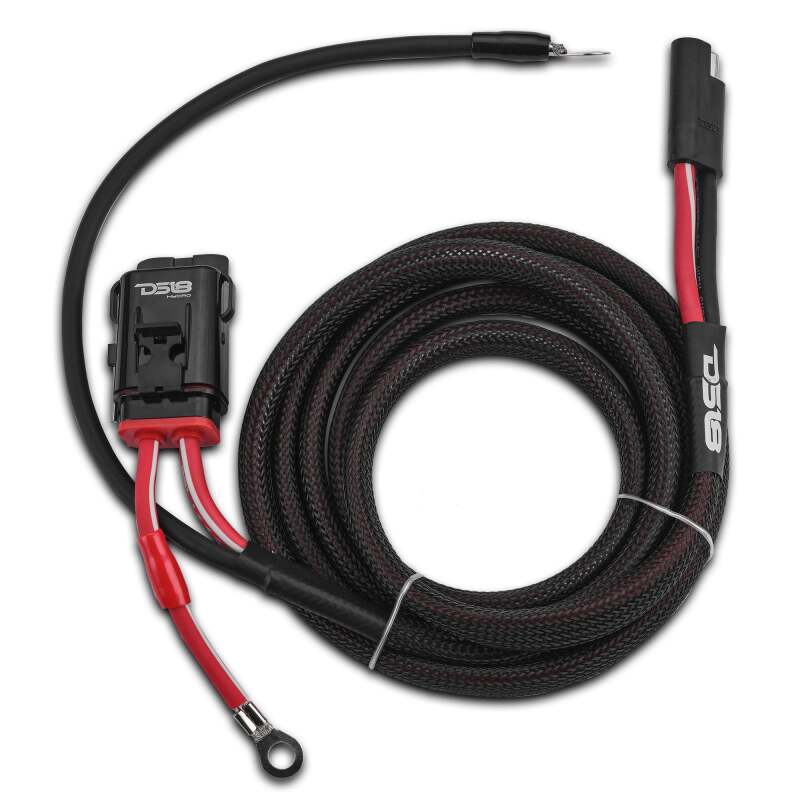 Picture of DS18 8-GA Water Resistant Fuse Holder 8 Ft of Power and Ground Wires 2 Door UTV