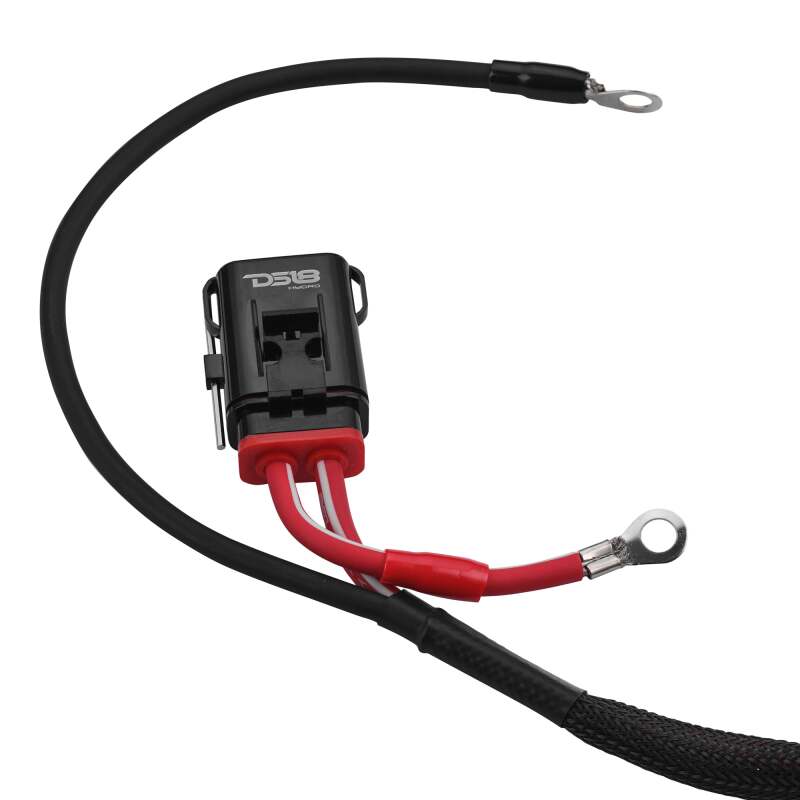 Picture of DS18 8-GA Water Resistant Fuse Holder 8 Ft of Power and Ground Wires 2 Door UTV