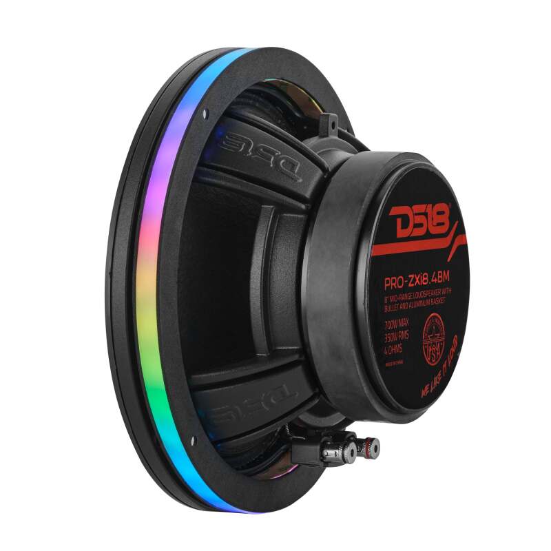 Picture of DS18 8in Digital LED Speaker Ring w/ Digital LED lights 1/2in Spacer Depth