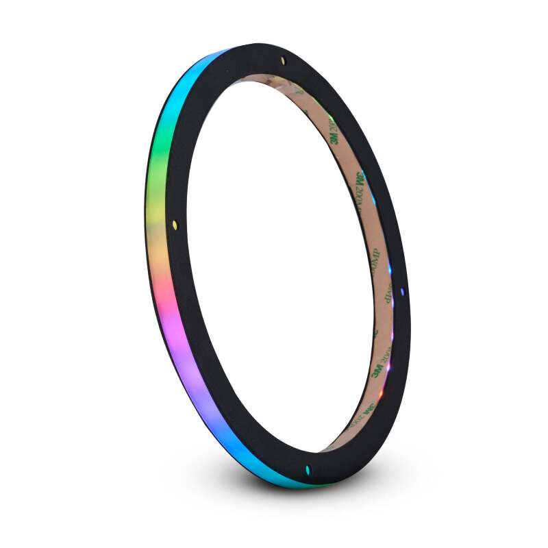 Picture of DS18 8in Digital LED Speaker Ring w/ Digital LED lights 1/2in Spacer Depth
