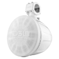 Picture of DS18 Compact Pro Towers 8in 250 Watts RMS RGB LED Lights PRO-HY8.4B Included Cover Included White