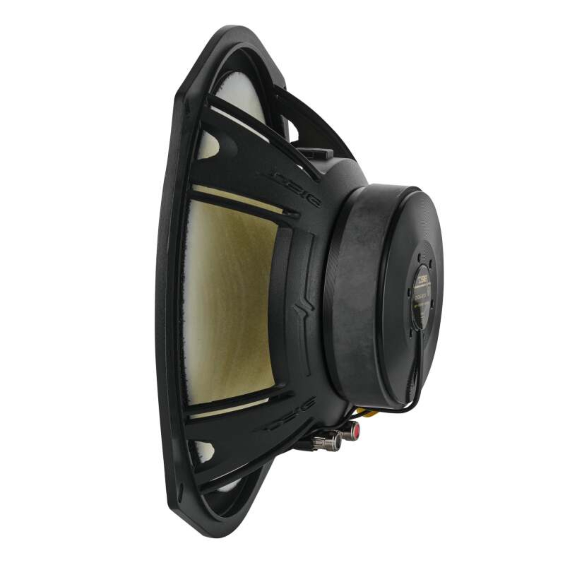 Picture of DS18 Deluxe Quality 6x9in Coaxial 150 Watts RMS 4 ohm Yellow Straw + Composite Foam Cone