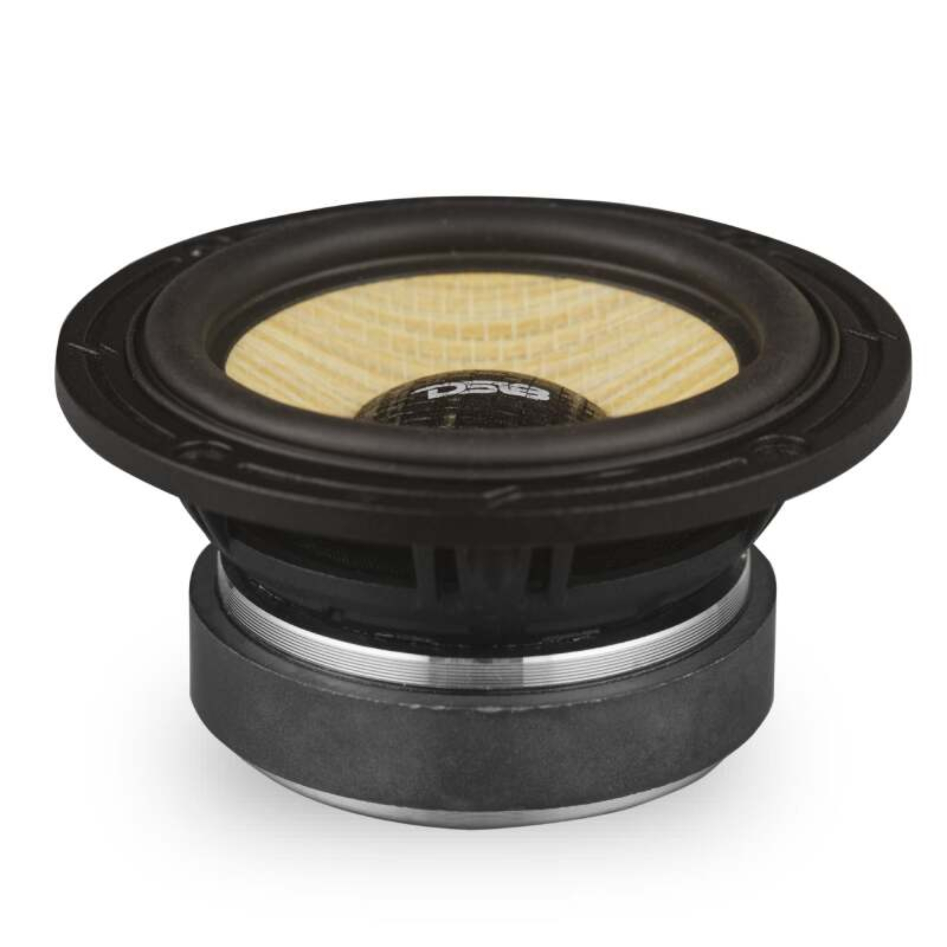 Picture of DS18 Dlx Quality 6.5in + 3.5in + 2in 3-Way 150 Watts RMS 4 ohm Yellow Straw + Composite Foam Cone