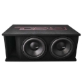 Picture of DS18 Dual 12in Loaded 1500 Watts RMS 2x ZR12.4D Ported Enclosure w/ Subwoofer