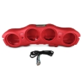 Picture of DS18 Jeep 2024+ JL/JLU/JT Overhead Soundbar Fits 4 x 8in Speakers (Not Included) LEDs- Red