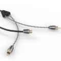 Picture of DS18 Level 3 RCA Wire Y Connector 1 Female to 2 Male Red