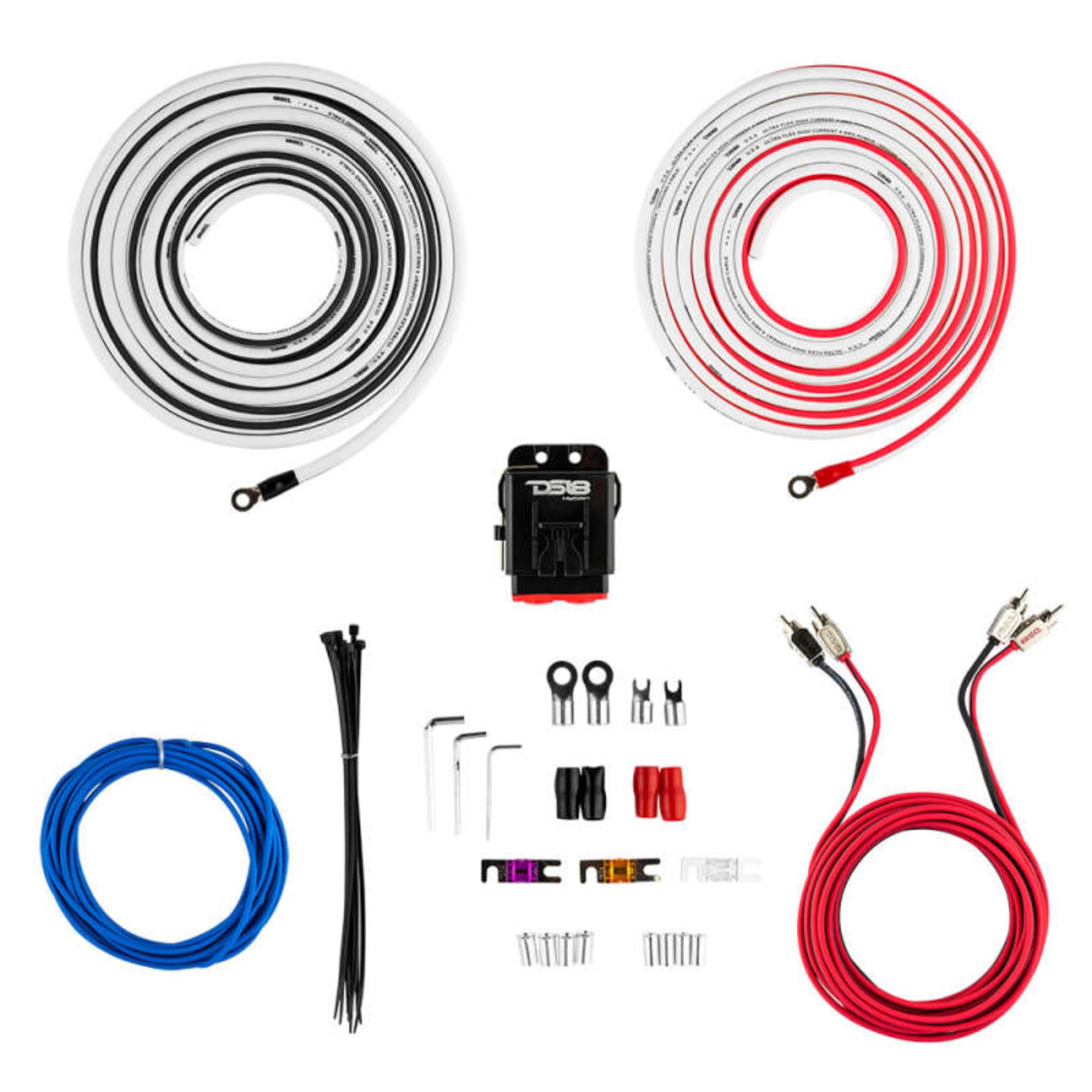 Picture of DS18 Marine Amplifier Installation Kit 4-GA 100% Copper Tinned Wire