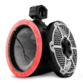 Picture of DS18 Marine And Powersports Towers Speakers Not Included 10in RGB LED Lights Black