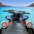 Picture of DS18 Marine And Psports Compact Towers Flat And Pole Mount 6.5in 100 Watts RMS RGB LED Lights Black