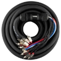 Picture of DS18 Medusa Wire Pack 10 Channel RCA 4 x 12GA OFC Power Wire 50-Feet