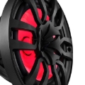 Picture of DS18 NXL Series Coaxial Marine Speaker w/ RGB Lights 10in 2-Way 200Watts RMS 4 ohm Black w/ Cover