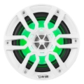 Picture of DS18 NXL Series Coaxial Marine Speaker w/ RGB Lights 6.5in 2-Way 100 Watts RMS 4 ohm White