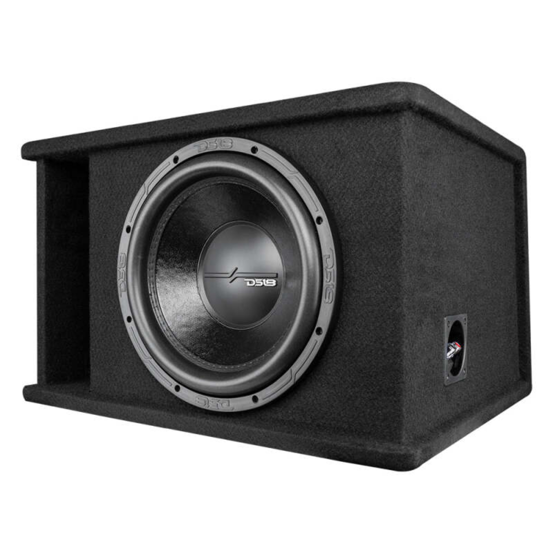 Picture of DS18 Single 12in Loaded 750 Watts RMS ZR12.2D Ported Enclosure w/ Subwoofer