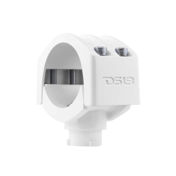Picture of DS18 Tube Mounting Clamp 3in 2.75in 2.5in 2.25in Rubber Adapter For NXL-X and CF-X Towers White