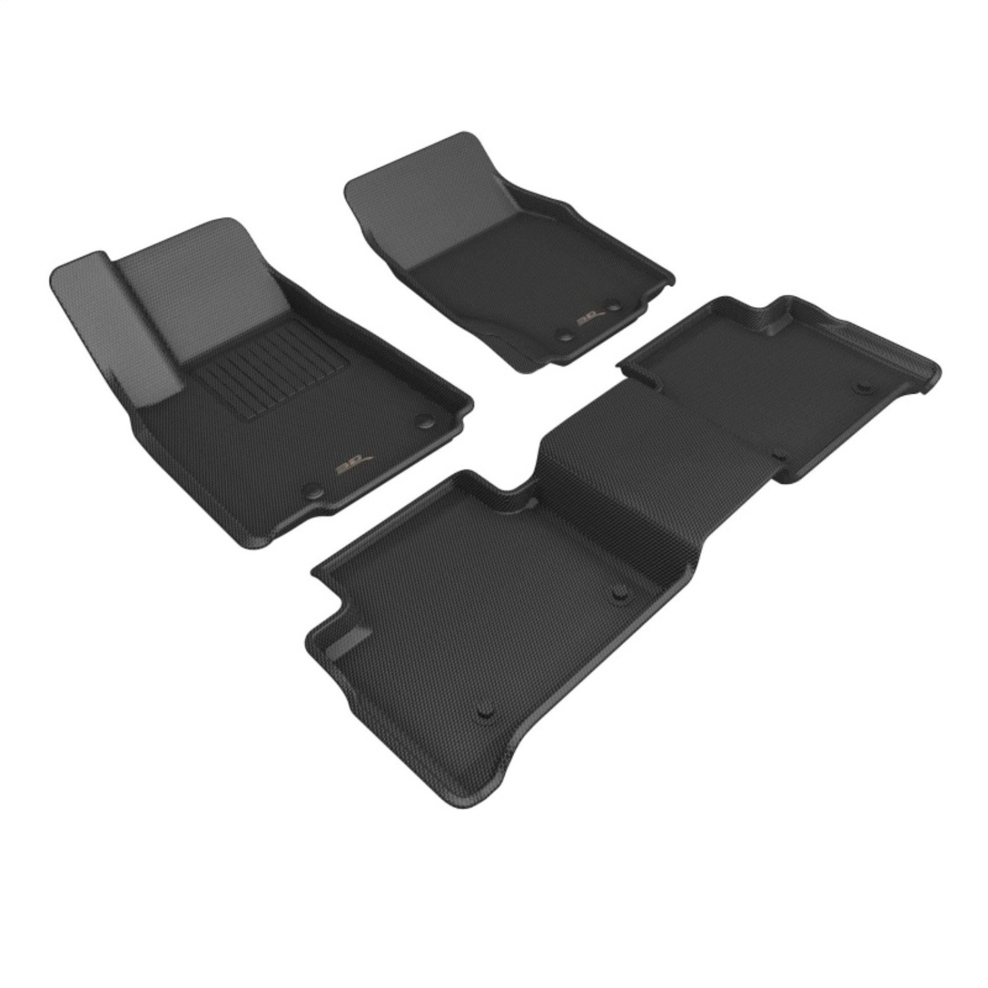 Picture of 3D MAXpider 22-25 Jeep Grand Cherokee 4XE (WL) Kagu 1st 2nd Row - Set (Black)