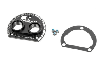 Picture of Radium VTA to VTE Competition Catch Can Adapter - 10AN Orb Ports