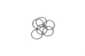 Picture of Radium Engineering O-Ring Service Kit - 25mm Injector Seat - Set of 6