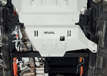 Picture of RIVAL 2015-2026 Ford F150 Ecoboost Powerboost Aluminum Transfer Case Skid Plate