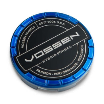 Picture of Vossen Billet Sport Cap 1.0 - Large - Hybrid Forged - Transparent Blue
