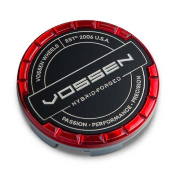 Picture of Vossen Billet Sport Cap 1.0 - Small - Hybrid Forged - Transparent Red