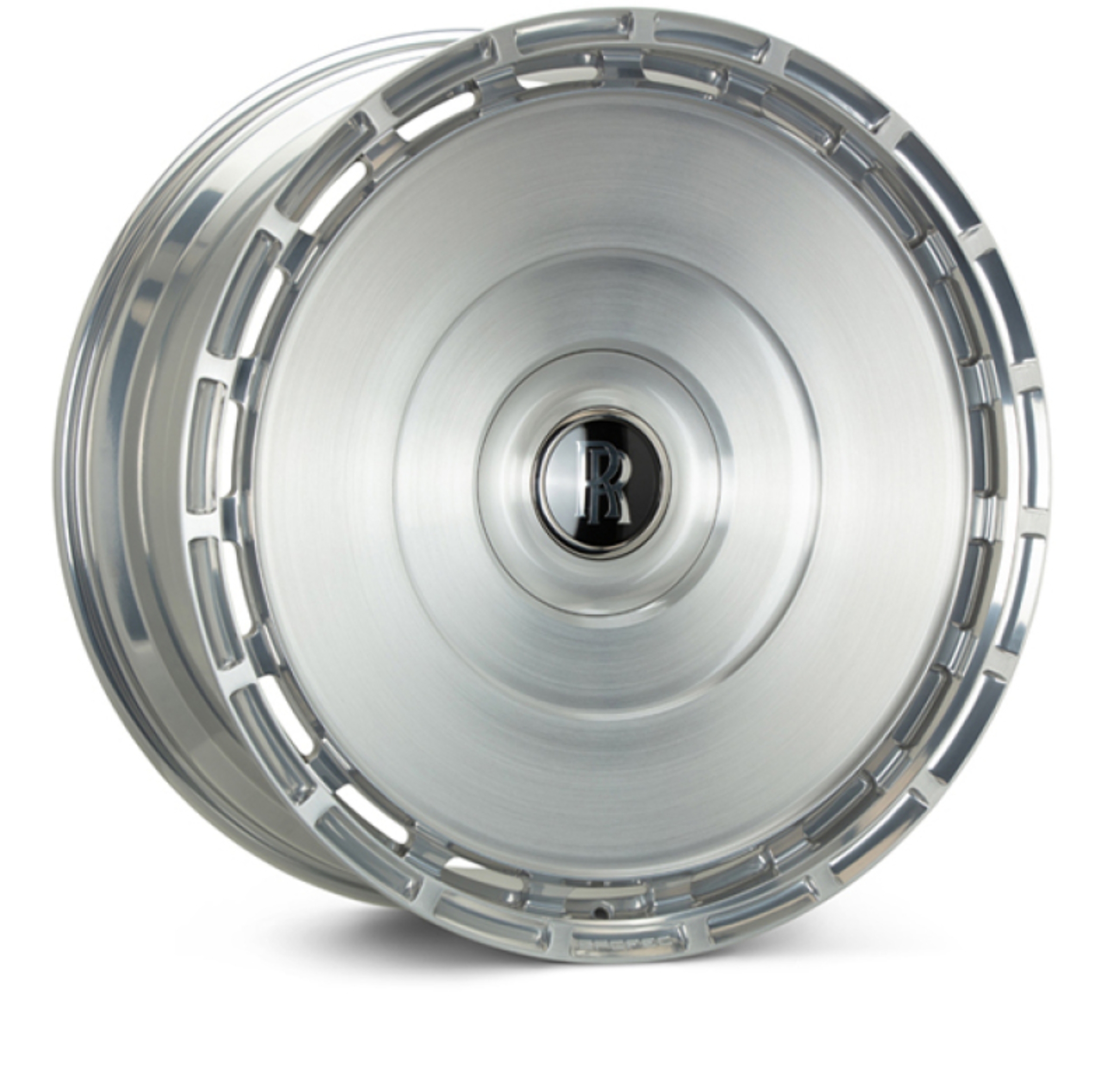 Picture of Vossen x Novitec SP3 24x10 5x112 BP ET25 Brushed Gloss Clear Rolls-Royce Cullinan/Phantom FR Wheel