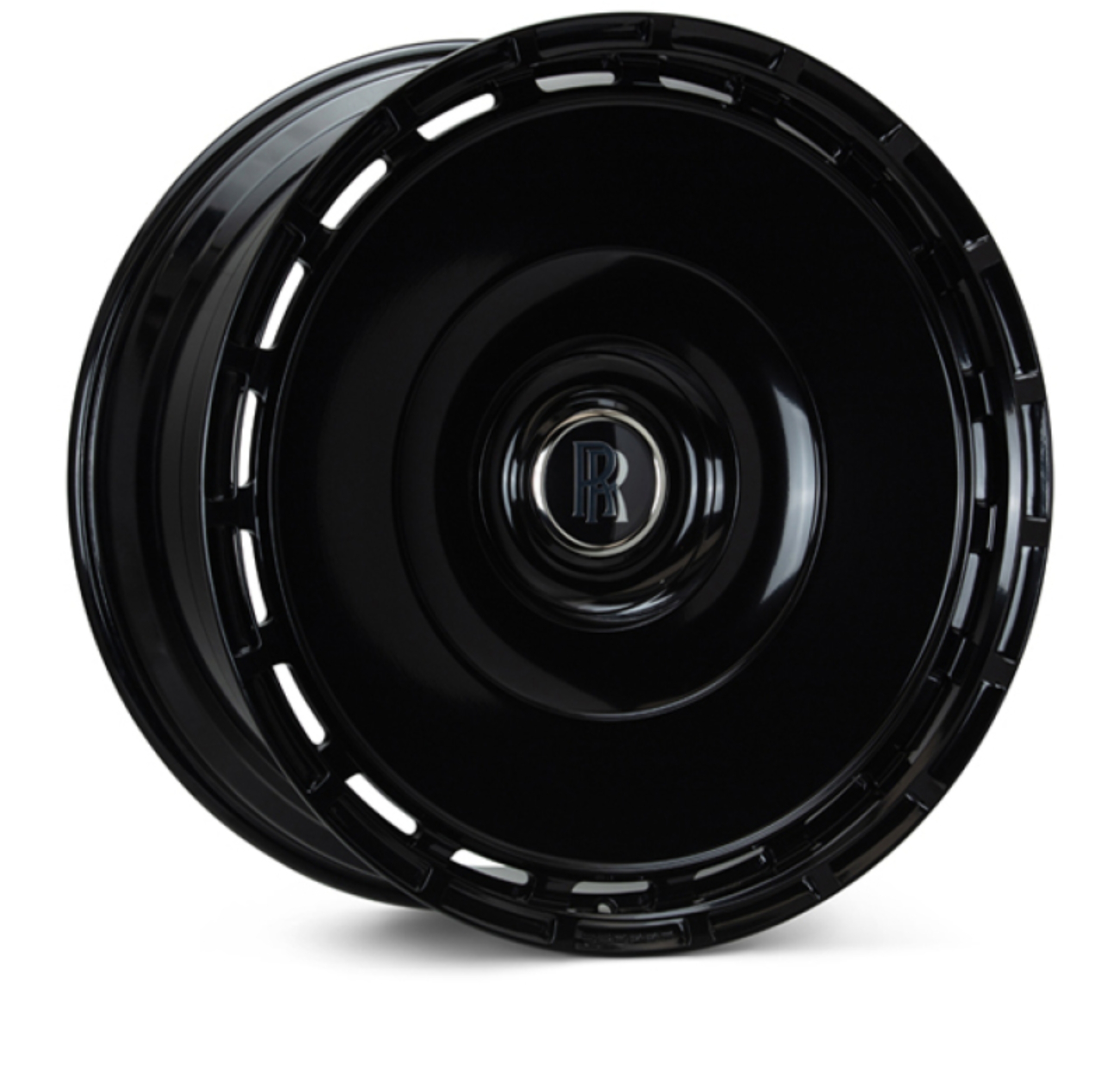 Picture of Vossen x Novitec SP3 22x10.5in - 5x112 BP - ET15 - Gloss Black Rolls-Royce Ghost 2nd Gen Rear Wheel