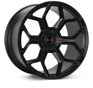 Picture of Vossen x Novitec NL5-5L 23x10.5in - 5x130 BP - ET21 - Satin Black Lamborghini Urus Front Wheel