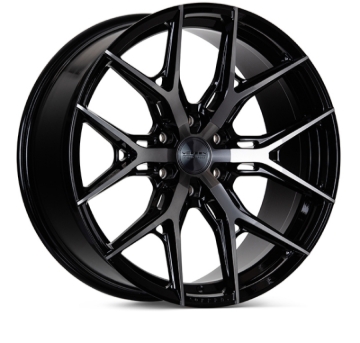 Picture of Vossen HF6-4 18x8.5 - 6x139.7 - ET35 - Mid - 106.1 - Tinted Gloss Black Wheel