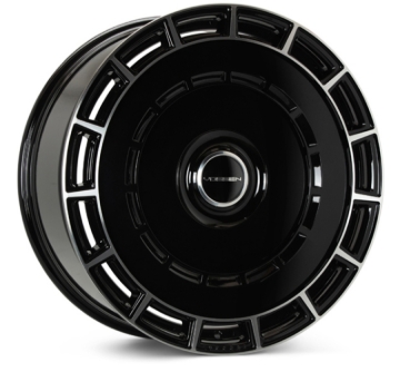 Picture of Vossen HF-9 22x9.5 - 6x135 - ET20 - Deep - 87.1 - Gloss Black Polished Wheel